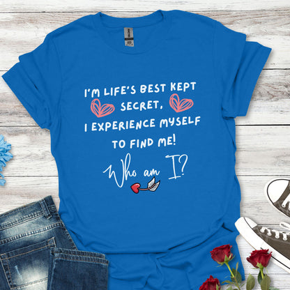 Thought Provoking Wonder Style - Life's Best Kept Secret - Graphic Tee (For Her)