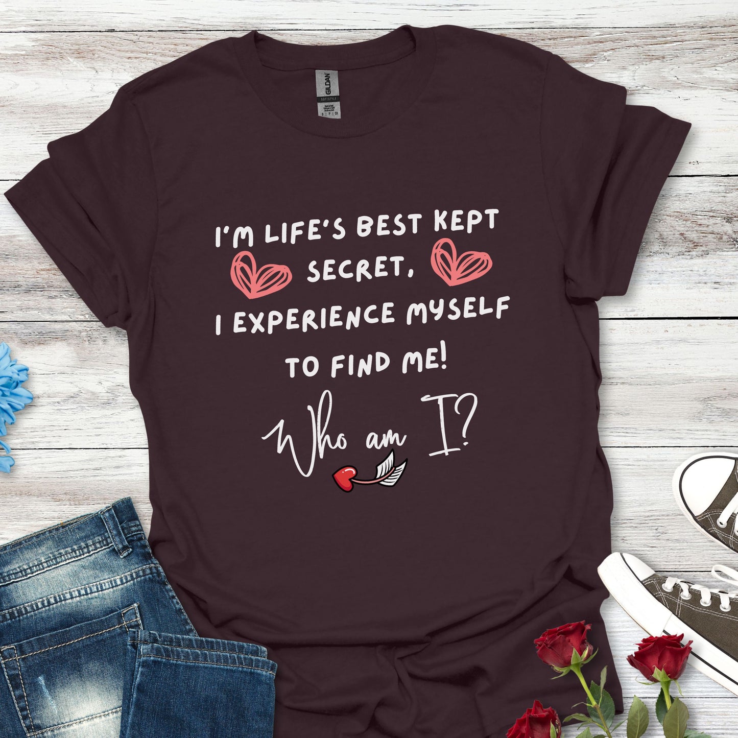 Thought Provoking Wonder Style - Life's Best Kept Secret - Graphic Tee (For Her)