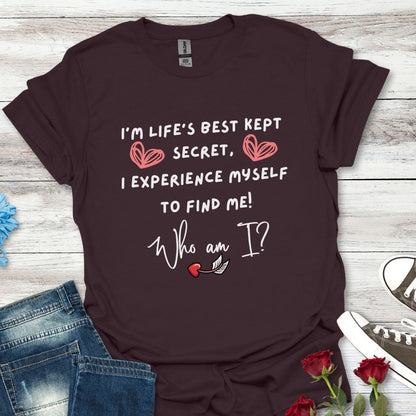Thought Provoking Wonder Style - Life's Best Kept Secret - Graphic Tee (For Her)