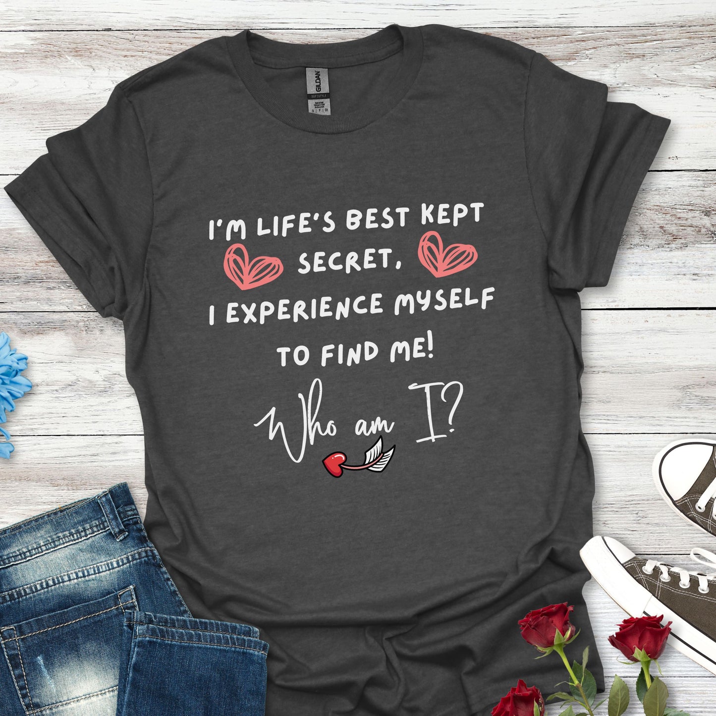 Thought Provoking Wonder Style - Life's Best Kept Secret - Graphic Tee (For Her)