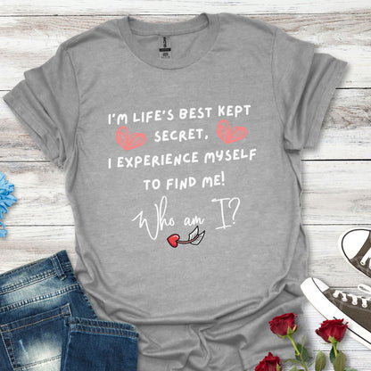 Thought Provoking Wonder Style - Life's Best Kept Secret - Graphic Tee (For Her)