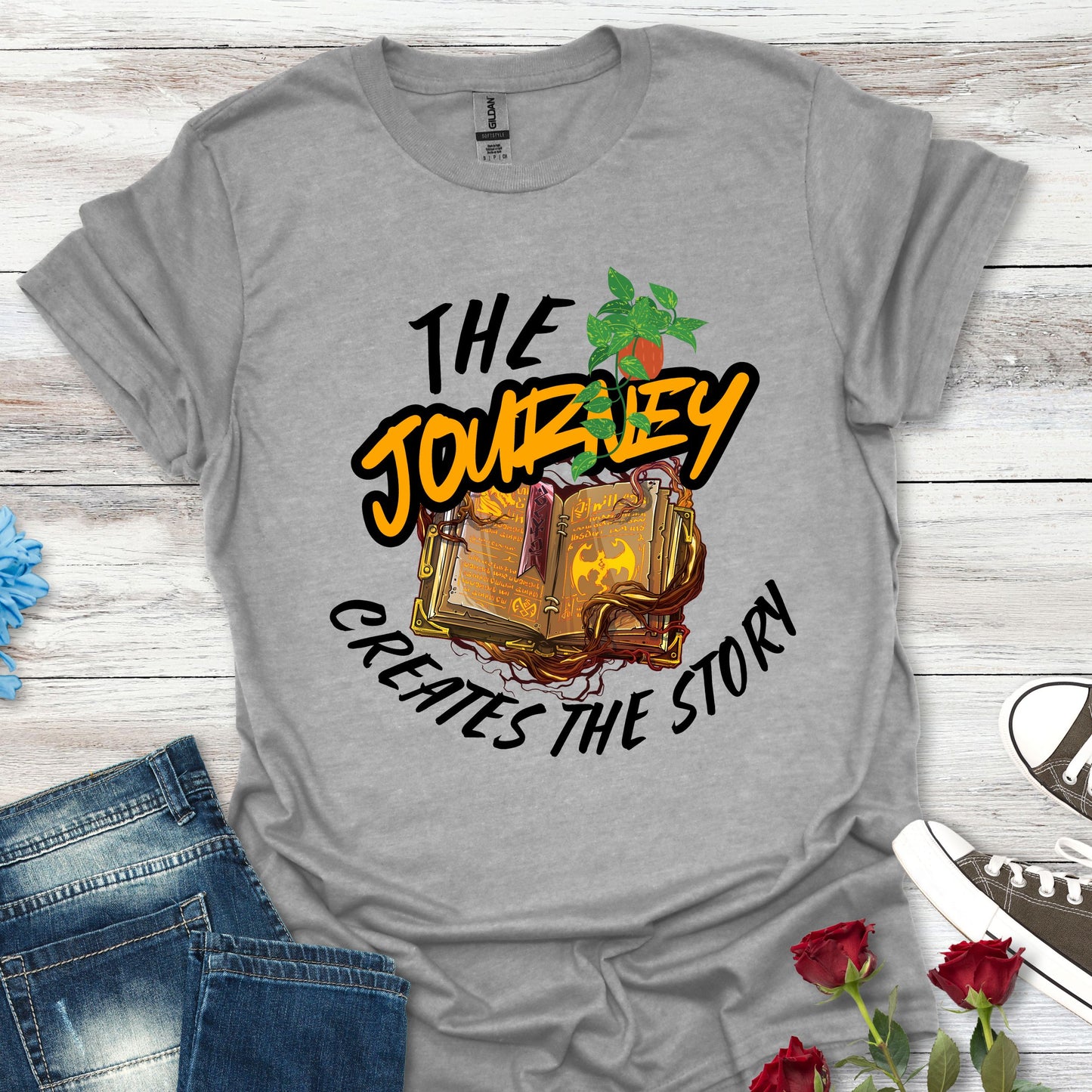 The Journey Creates The Story - Life’s Adventure (Magic) Tee