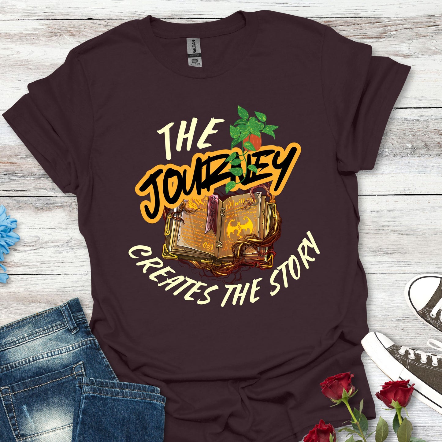 The Journey Creates The Story - Life’s Adventure (Magic) Tee