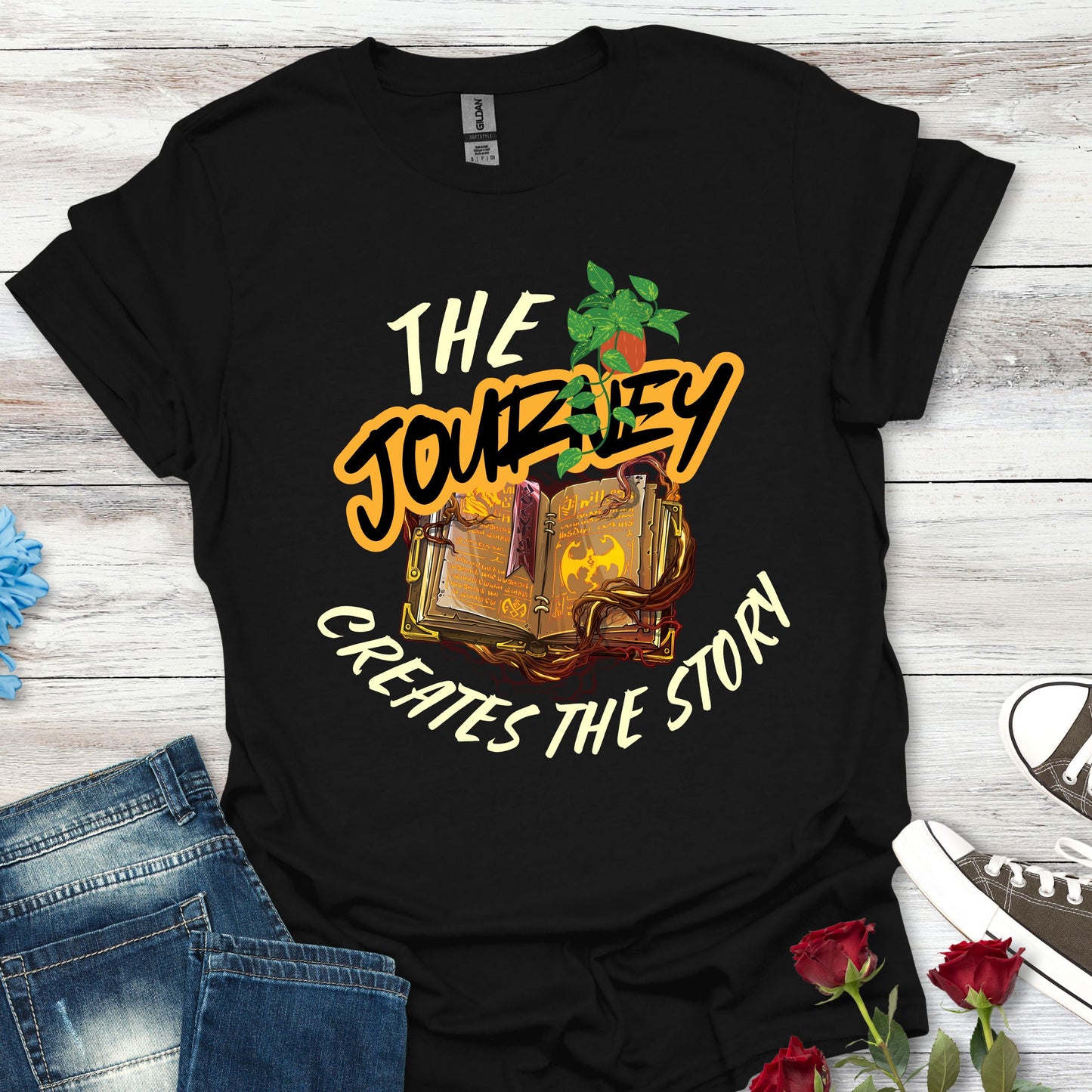 The Journey Creates The Story - Life’s Adventure (Magic) Tee