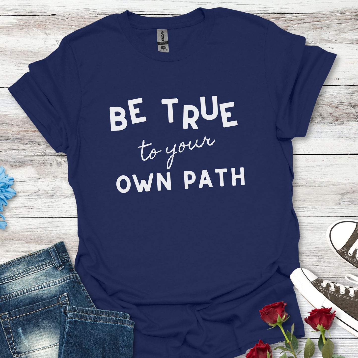 Be True to Your Own Path - Authentic Journey Unisex Tee
