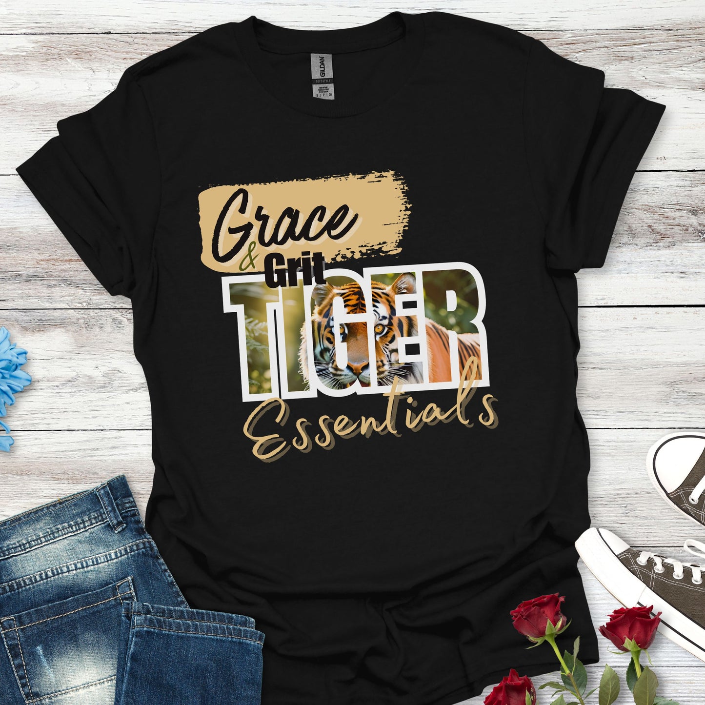 Grace & Grit (W/C): Tiger Essentials Tee