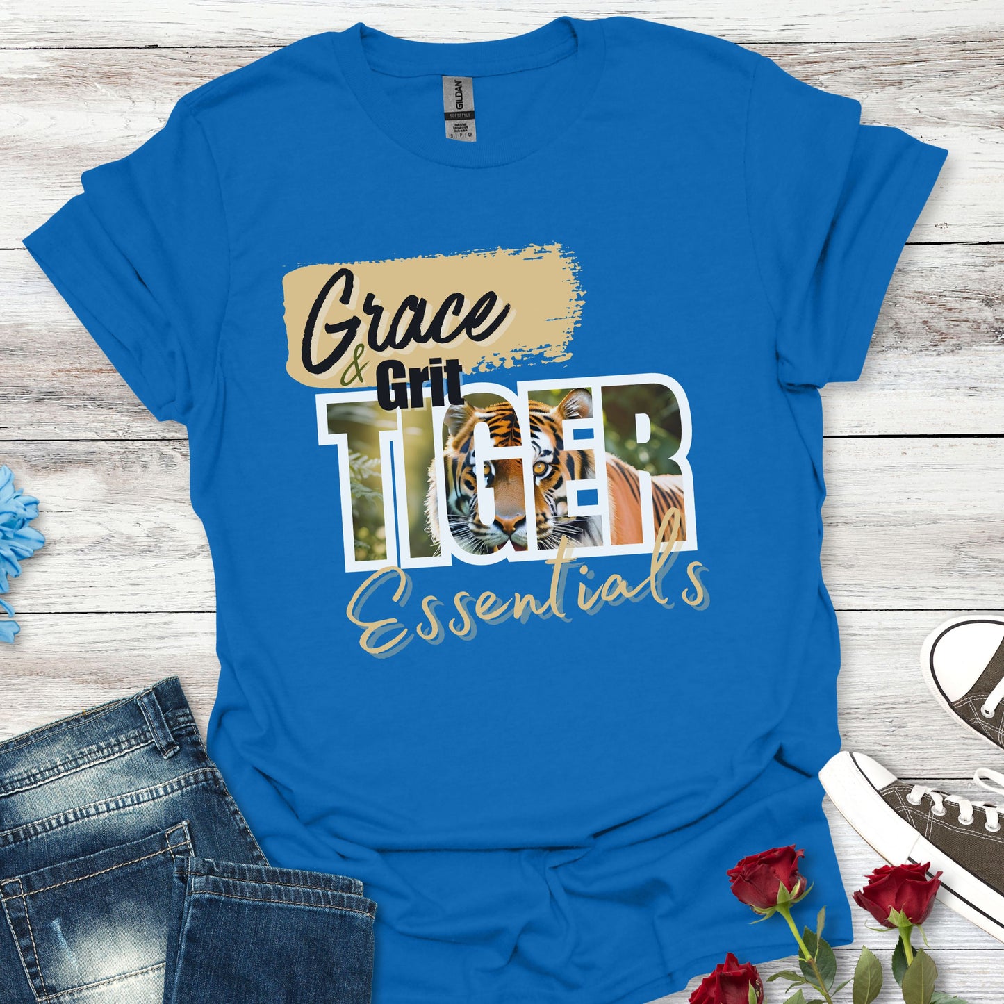 Grace & Grit (W/C): Tiger Essentials Tee