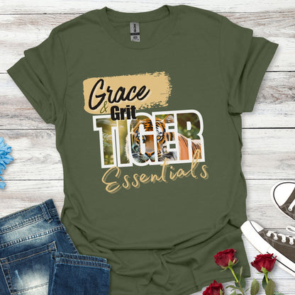 Grace & Grit (W/C): Tiger Essentials Tee