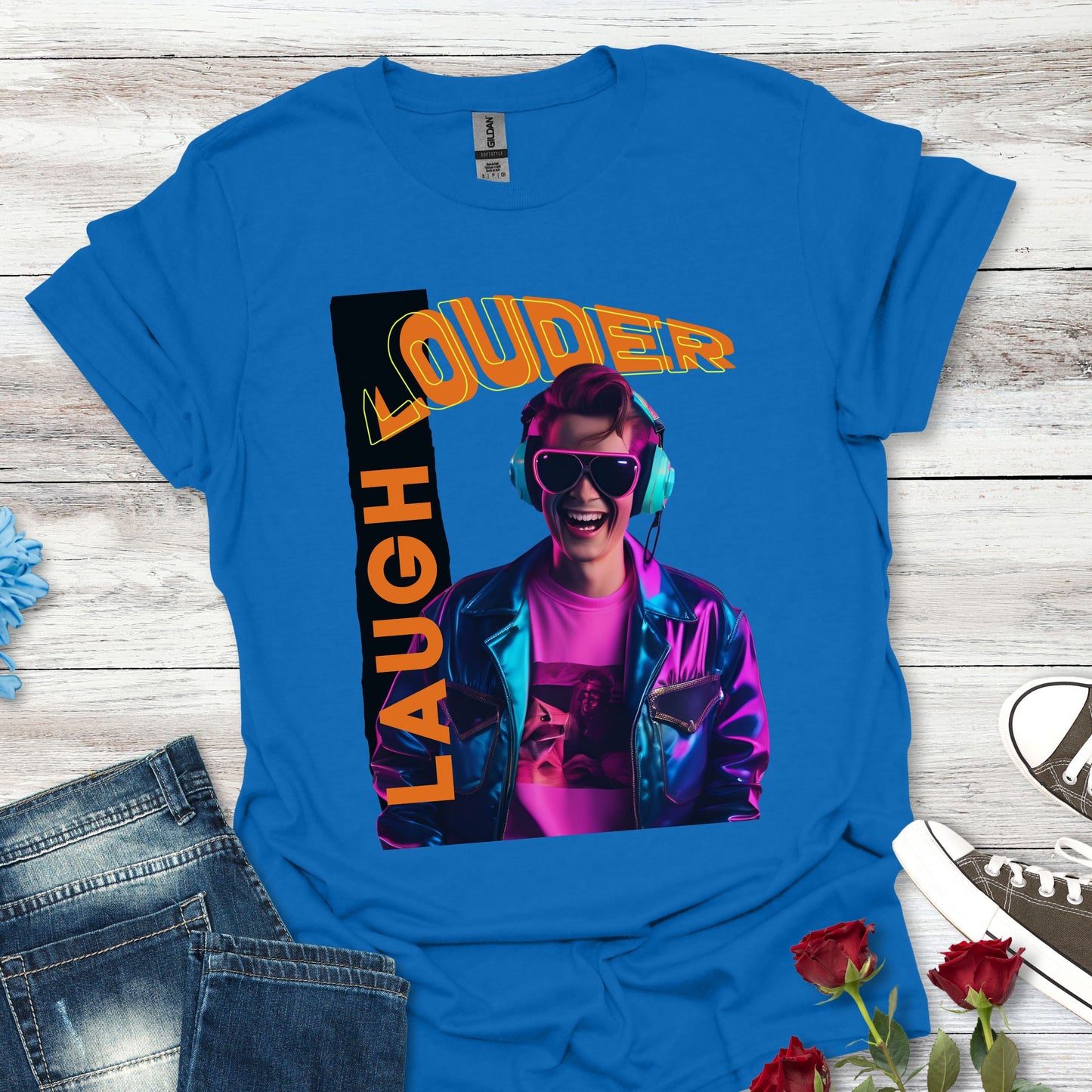 Laugh Louder (O) - Joyful Energy Tee