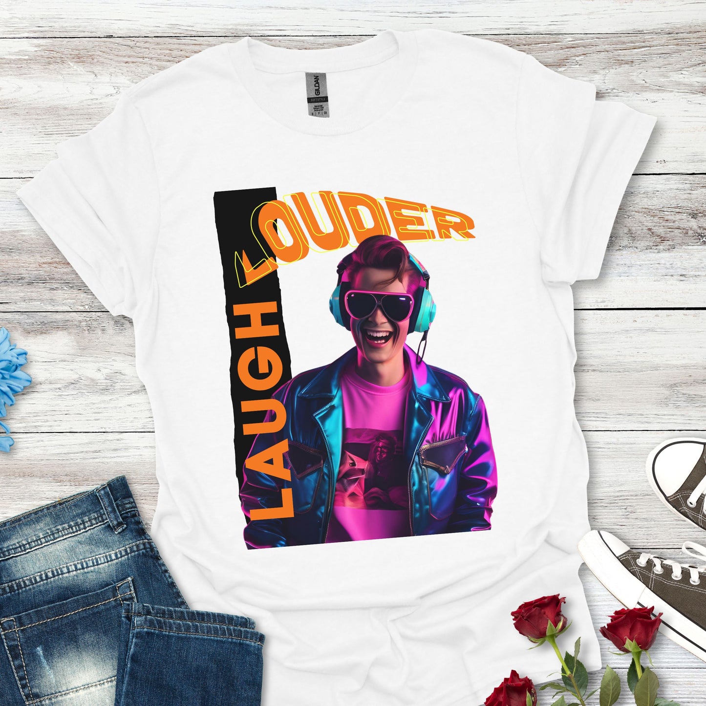 Laugh Louder (O) - Joyful Energy Tee