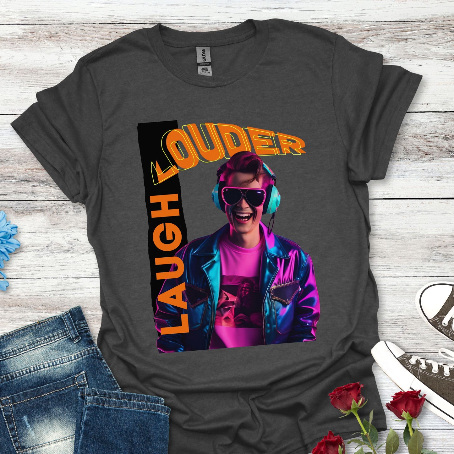 Laugh Louder (O) - Joyful Energy Tee