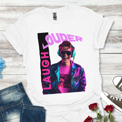 Laugh Louder (P) Joyful Energy Tee