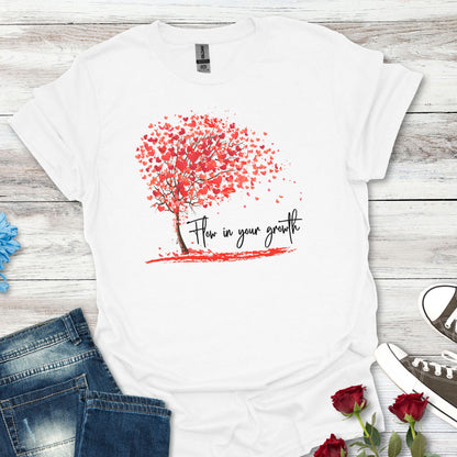 Flow in Your Growth – Women's Empowerment Tee
