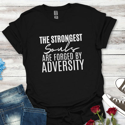 Forged by Adversity - Strength and Resilience Graphic Tee