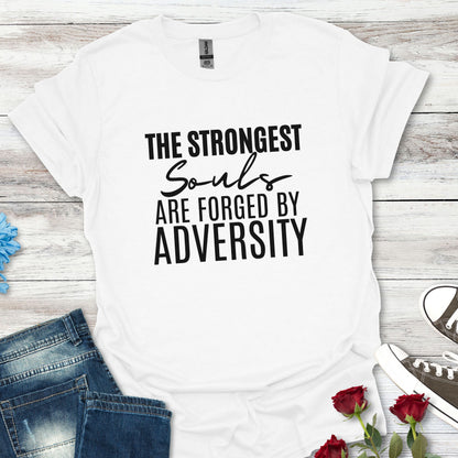 Forged by Adversity - Strength and Resilience Graphic Tee