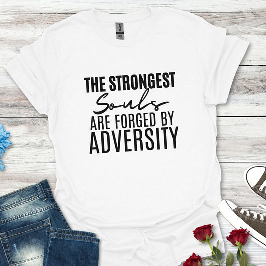 Forged by Adversity - Strength and Resilience Graphic Tee