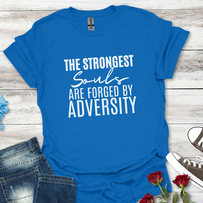 Forged by Adversity - Strength and Resilience Graphic Tee