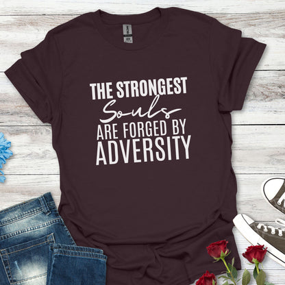 Forged by Adversity - Strength and Resilience Graphic Tee
