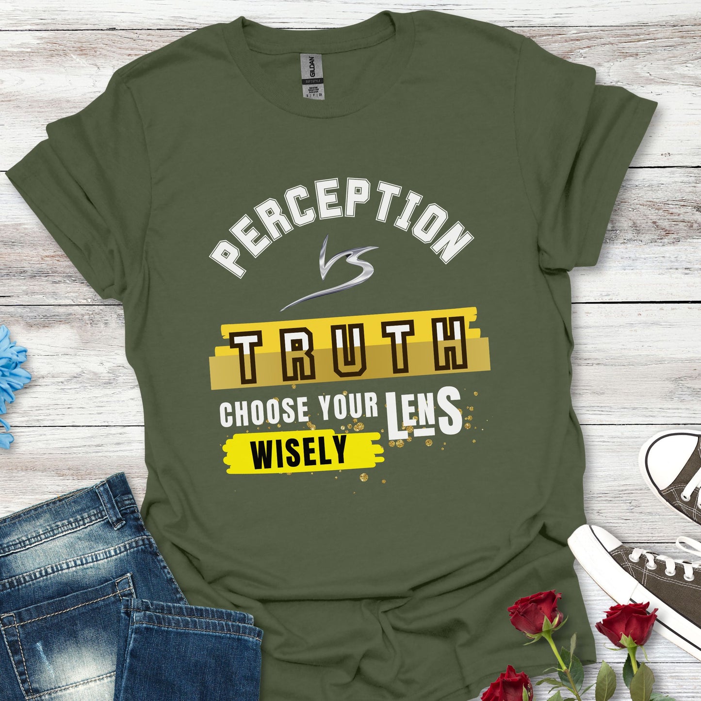 Perception vs. Truth - Thought-Provoking Tee