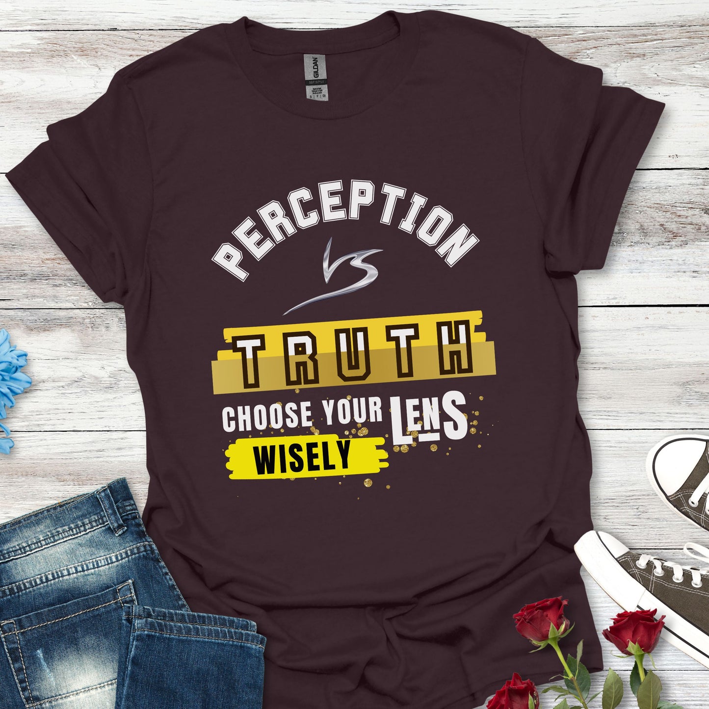 Perception vs. Truth - Thought-Provoking Tee