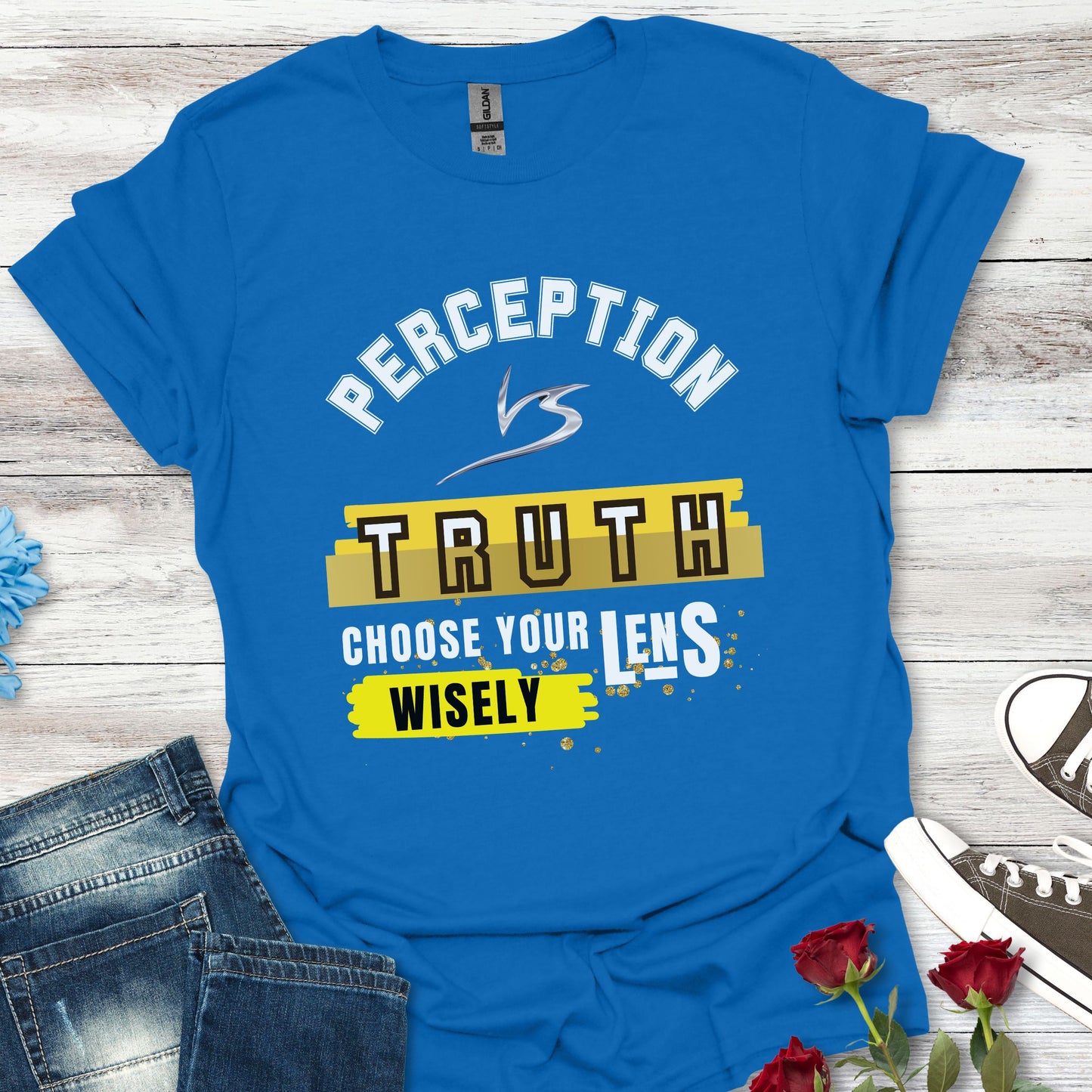 Perception vs. Truth - Thought-Provoking Tee