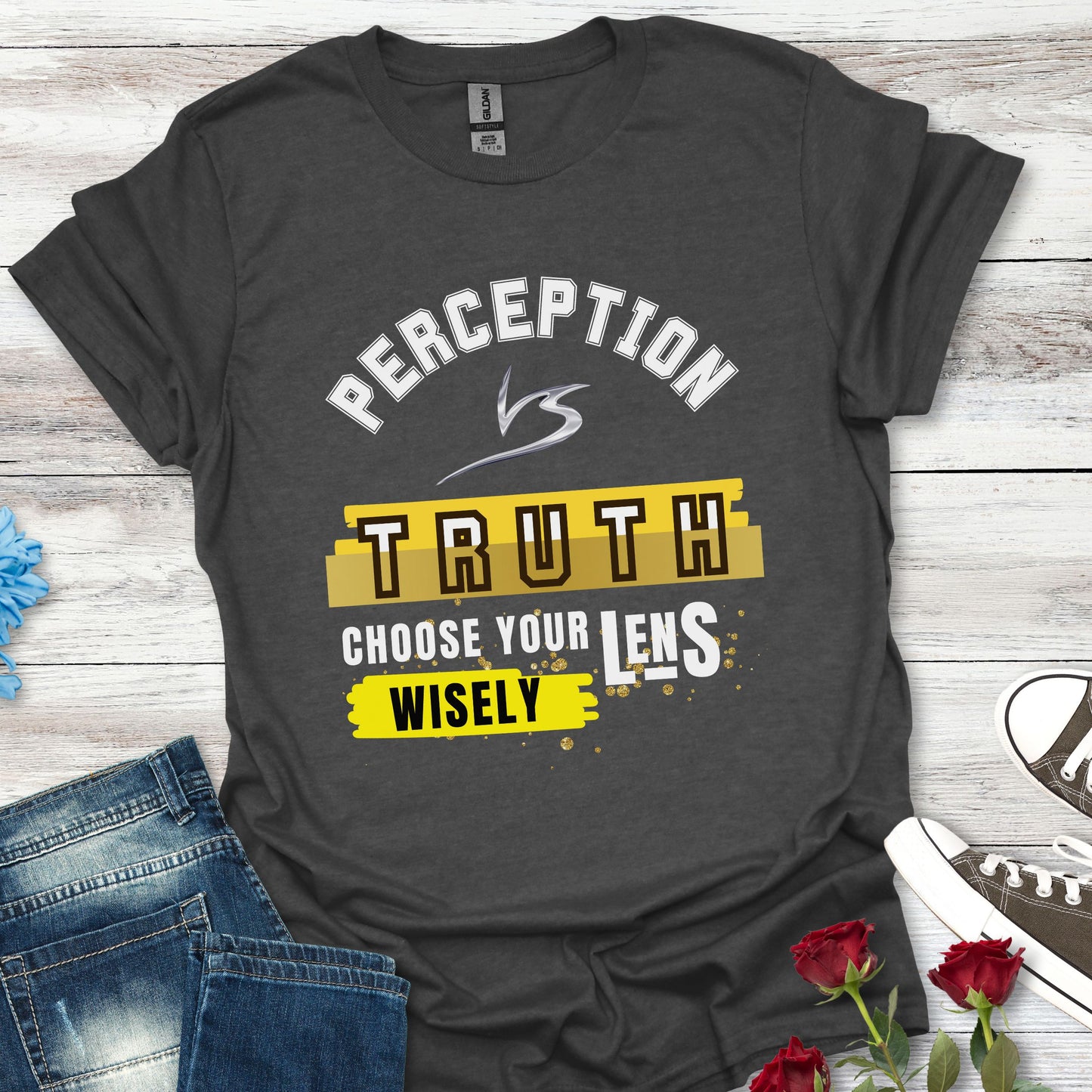 Perception vs. Truth - Thought-Provoking Tee