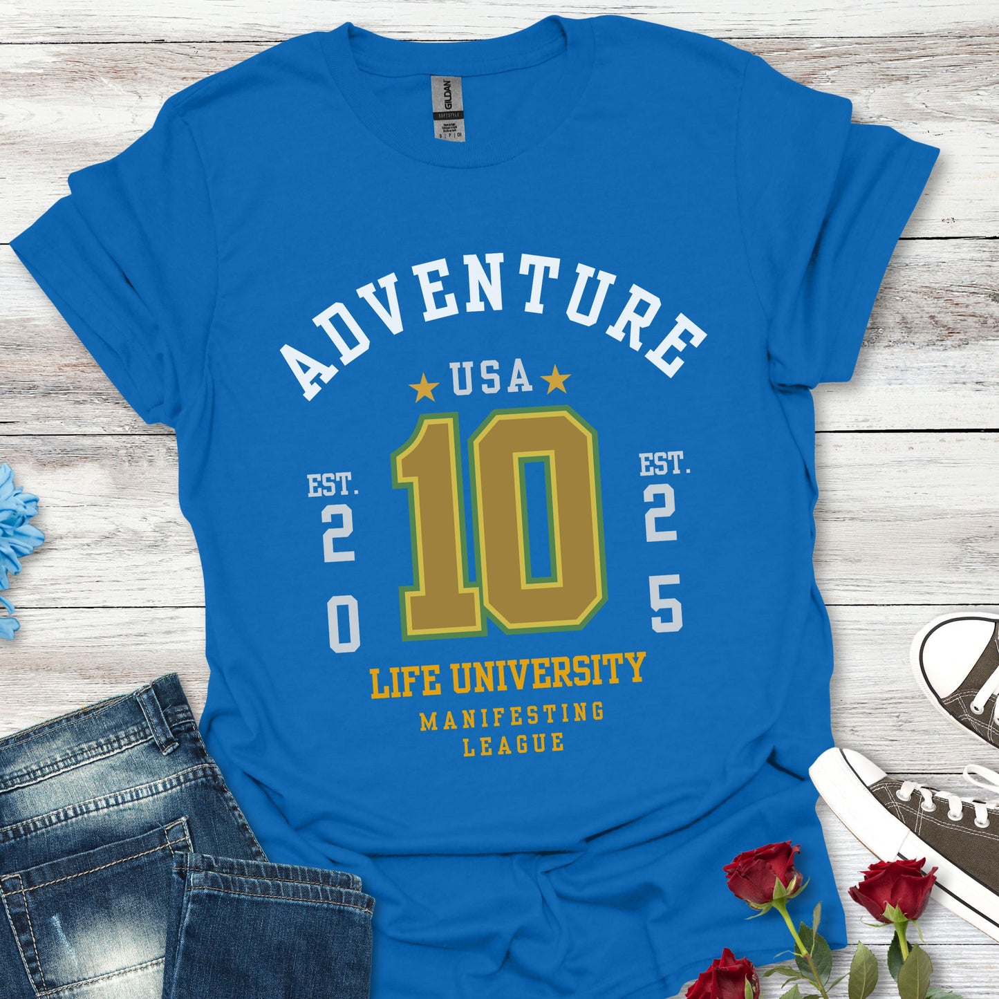 Adventure USA - Life University Manifesting League Tee