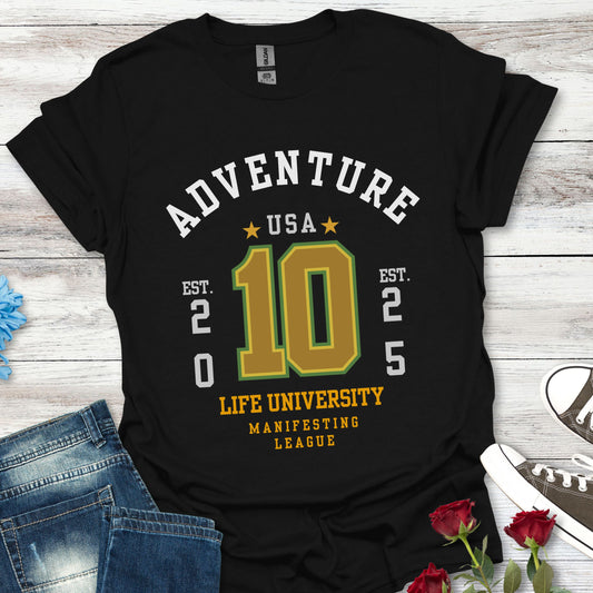 Adventure USA - Life University Manifesting League Tee