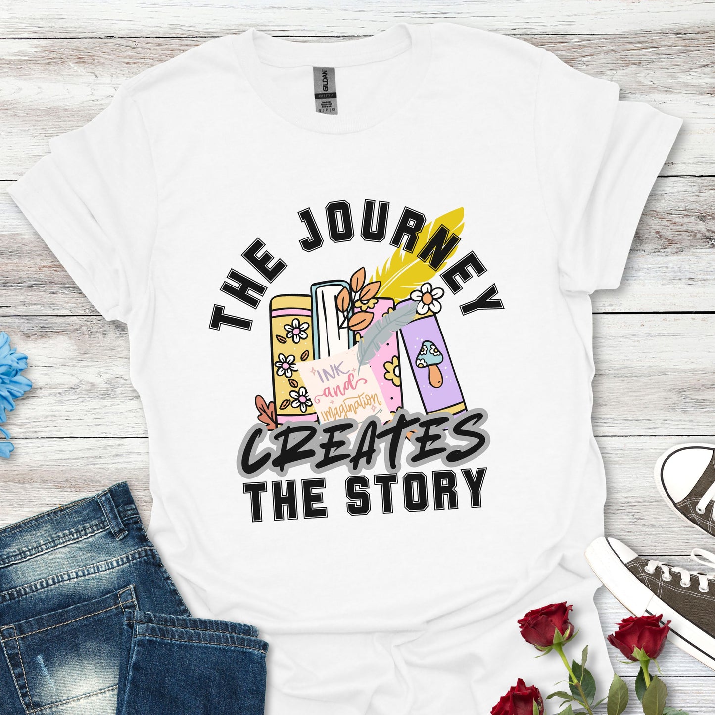 The Journey Creates The Story - HER Life’s Adventure Tee