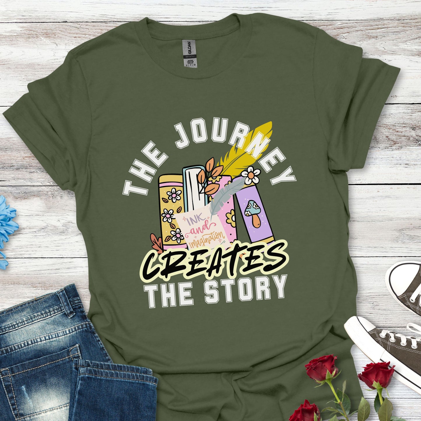 The Journey Creates The Story - HER Life’s Adventure Tee