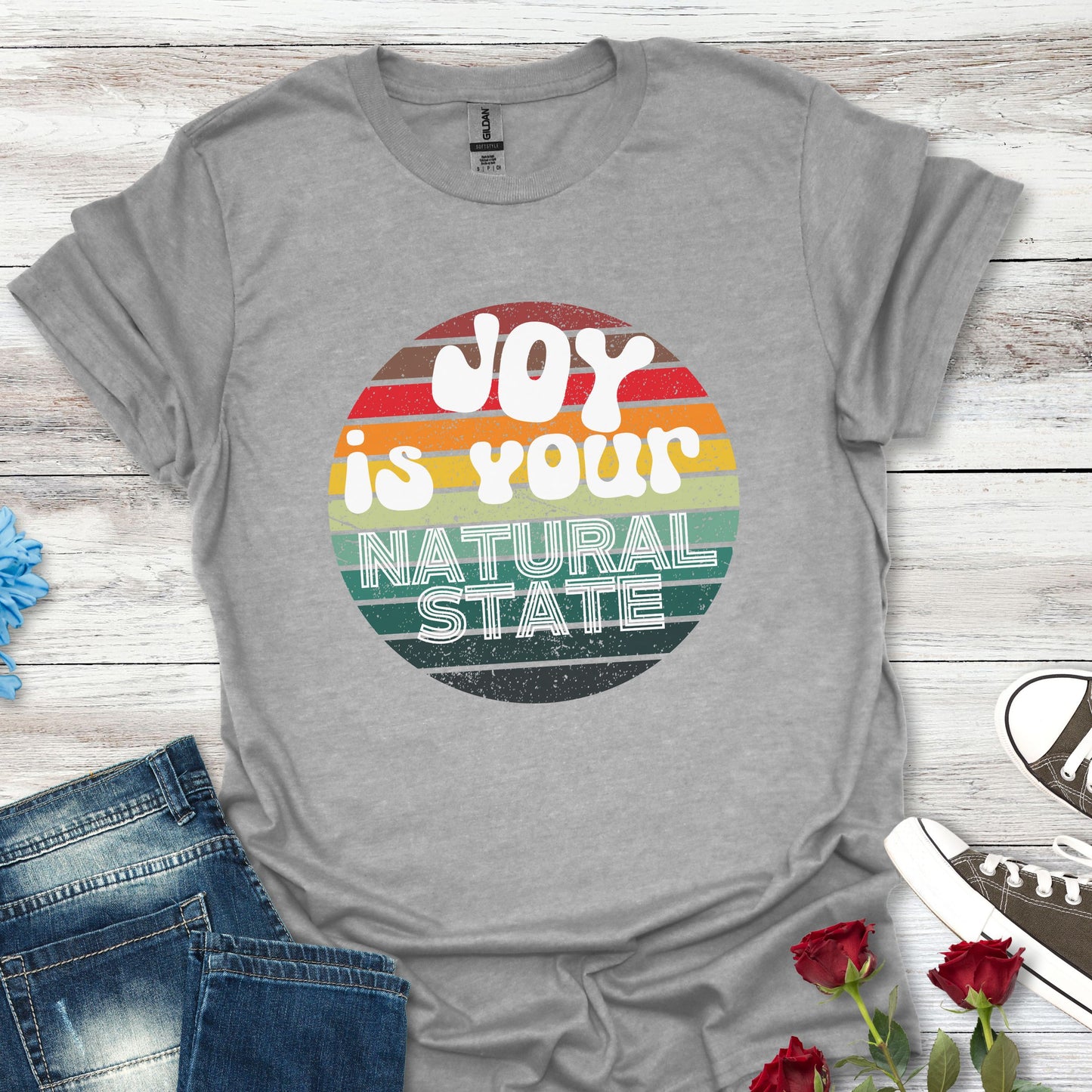 Joy is Your Natural State - Radiant Happiness Tee