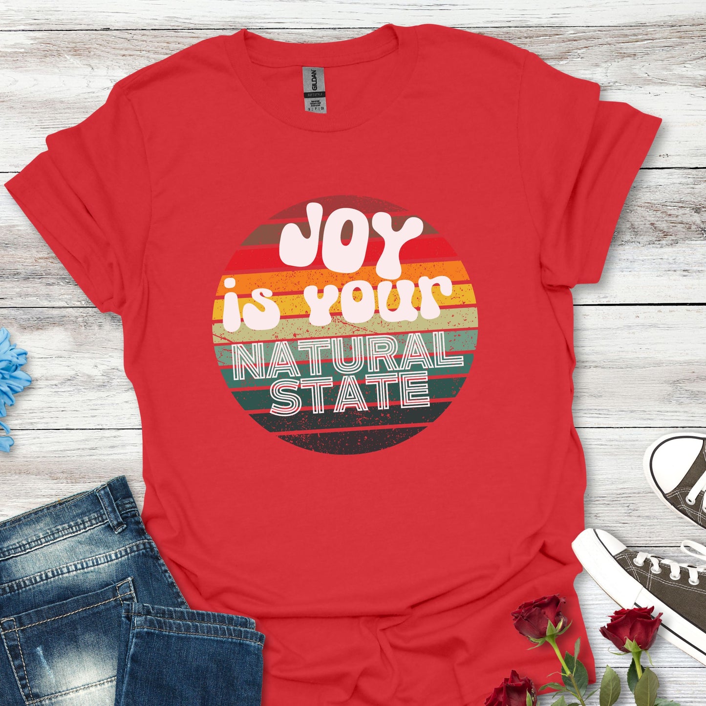 Joy is Your Natural State - Radiant Happiness Tee
