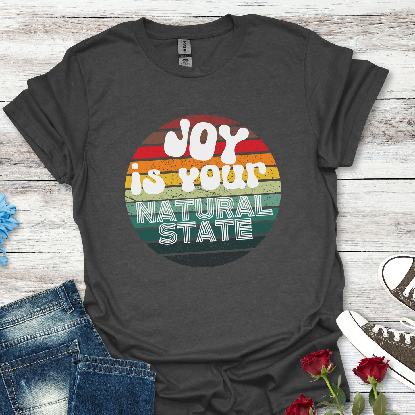 Joy is Your Natural State - Radiant Happiness Tee
