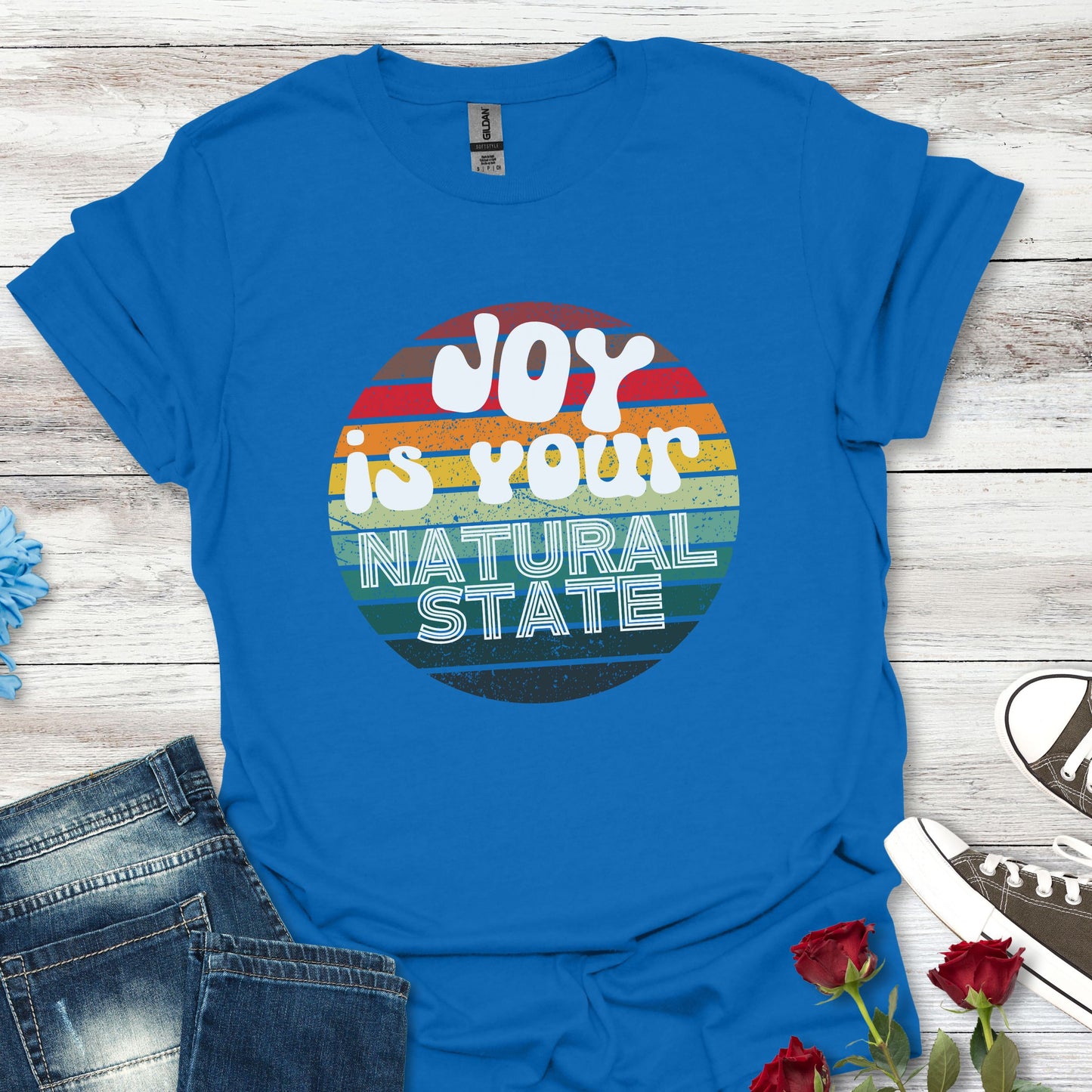 Joy is Your Natural State - Radiant Happiness Tee