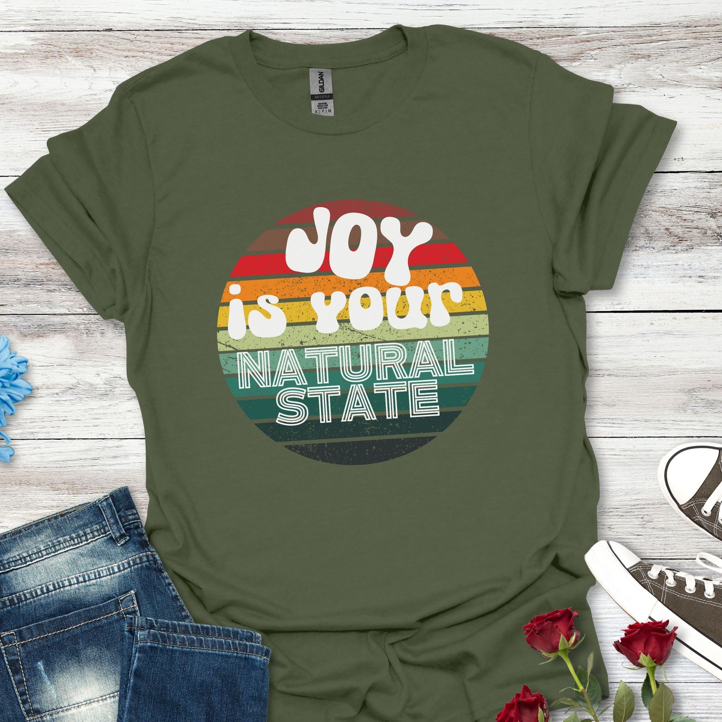 Joy is Your Natural State - Radiant Happiness Tee