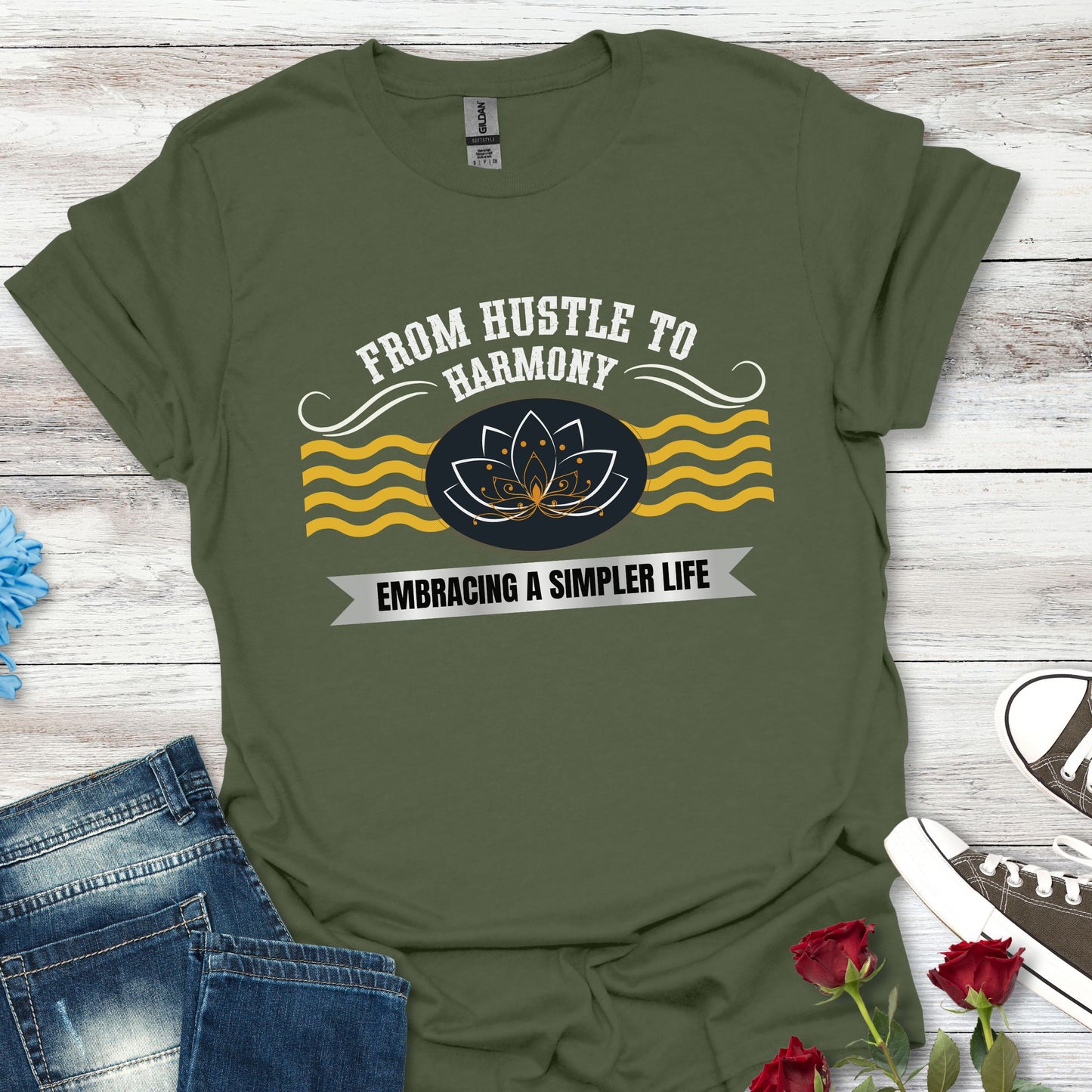 From Hustle to Harmony - Balance Life Tee