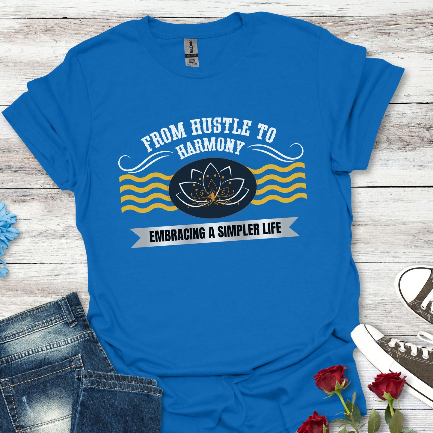 From Hustle to Harmony - Balance Life Tee