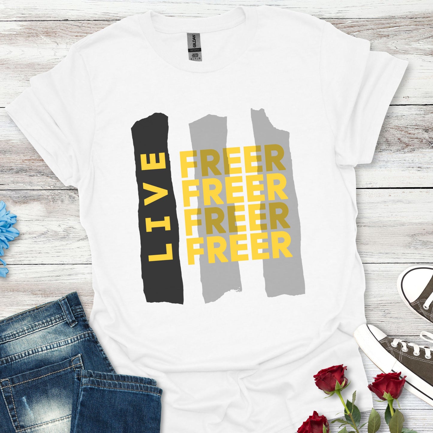Live Freer - Boundless Spirit Tee (Y)
