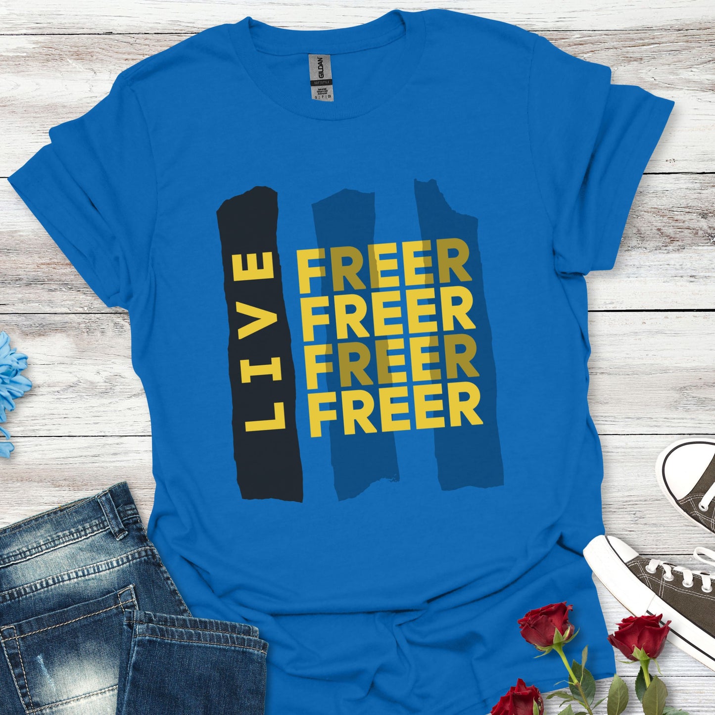 Live Freer - Boundless Spirit Tee (Y)