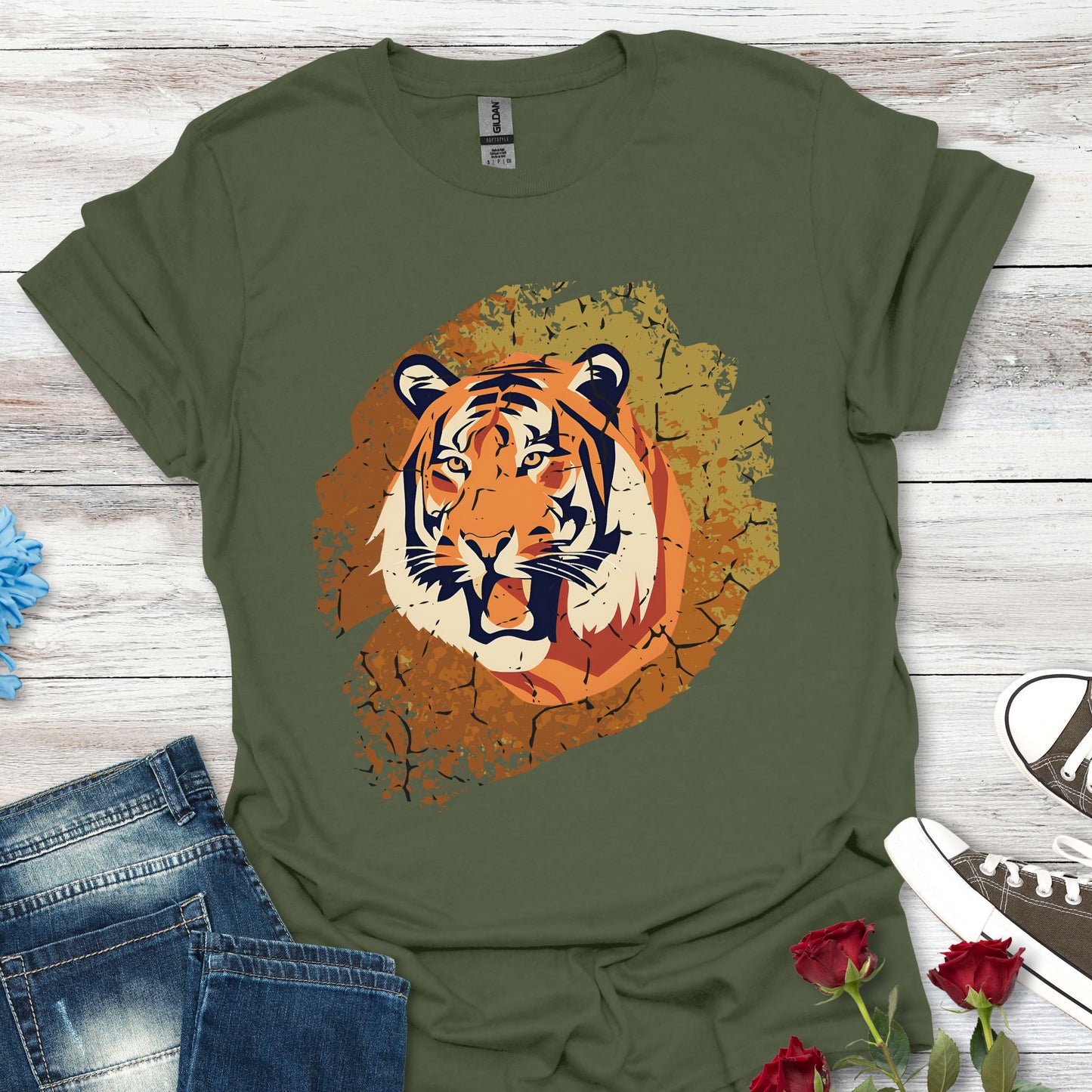 Tiger Head - Fearless Full Strength Tee