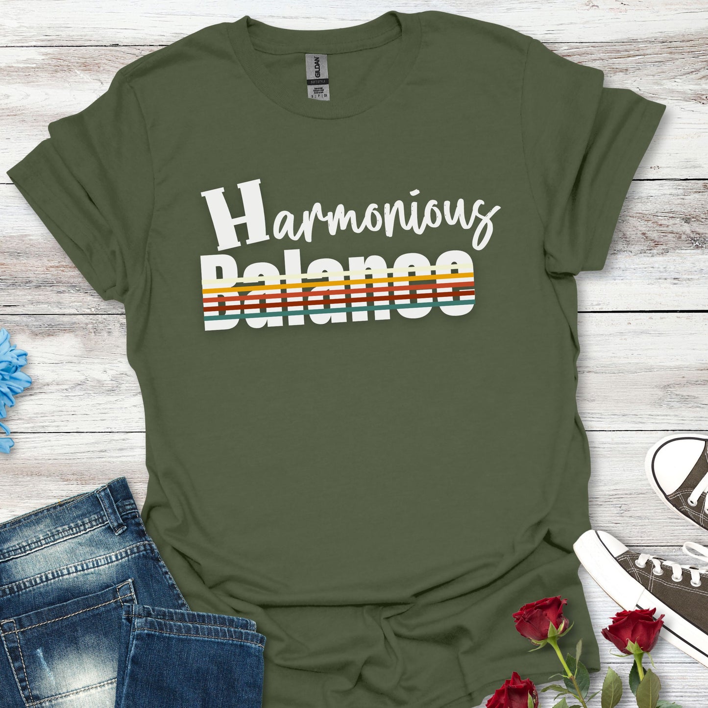 Harmonious Balance - Serenity in Style Unisex Tee