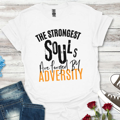 Forged by Adversity - Strength and Resilience Graphic Tee