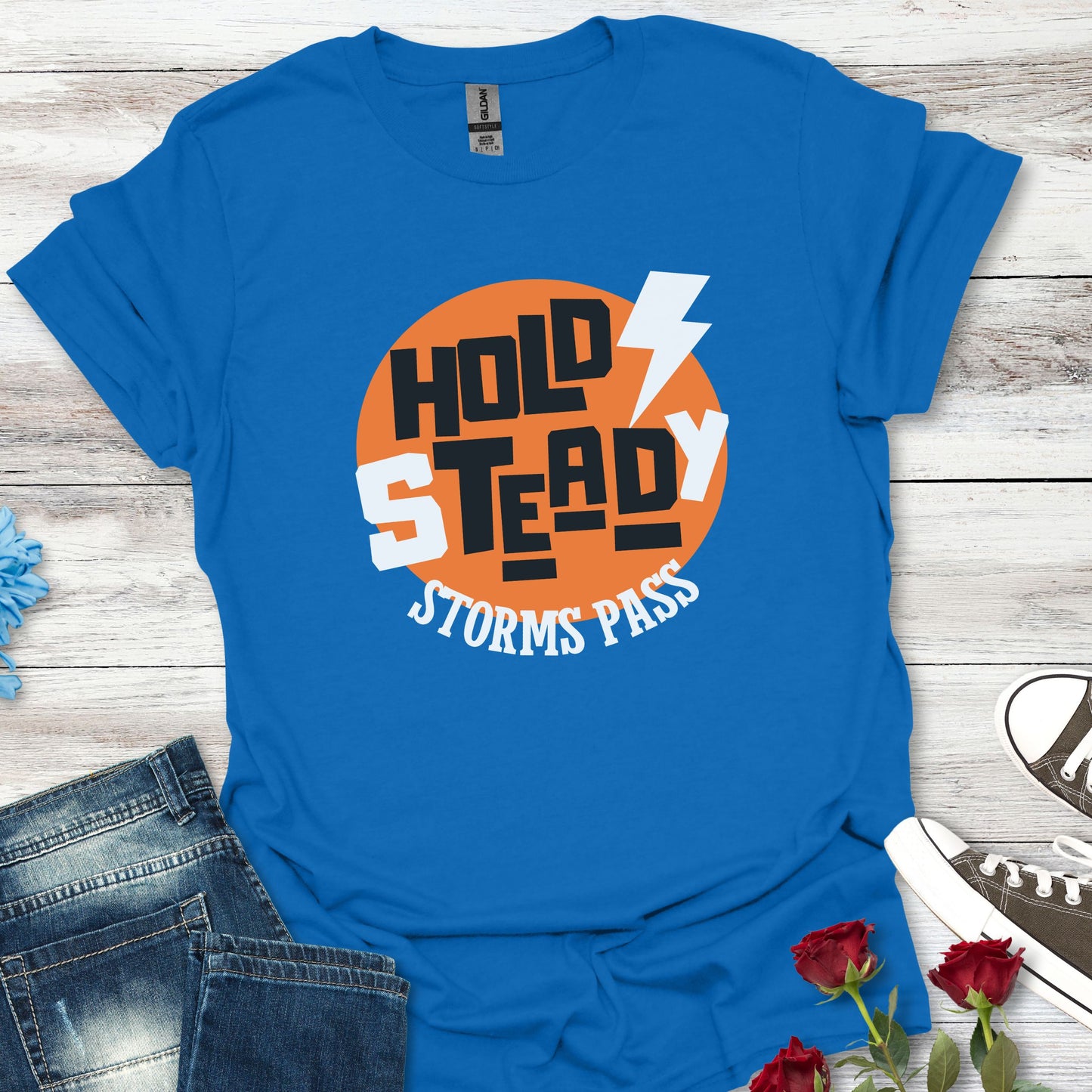 Hold Steady, Storms Pass - Resilience Tee