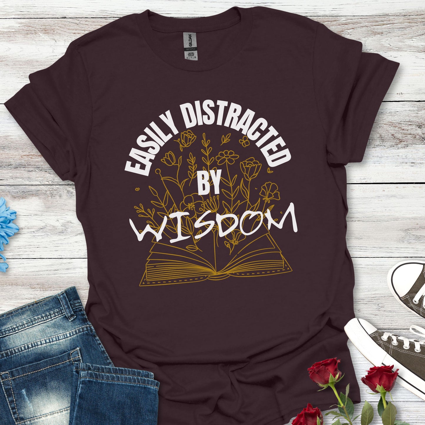 Easily Distracted by Wisdom - Unisex Tee