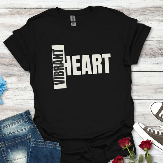 Vibrant Heart - Radiate Joy Unisex Tee