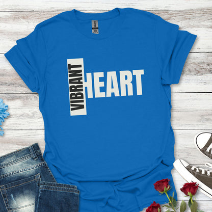 Vibrant Heart - Radiate Joy Unisex Tee