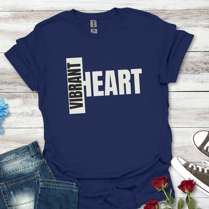 Vibrant Heart - Radiate Joy Unisex Tee