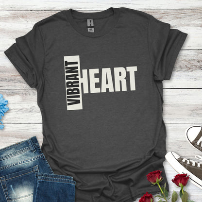 Vibrant Heart - Radiate Joy Unisex Tee