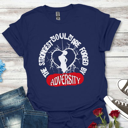 Forged by Adversity - Strength and Resilience Graphic (RW) Tee