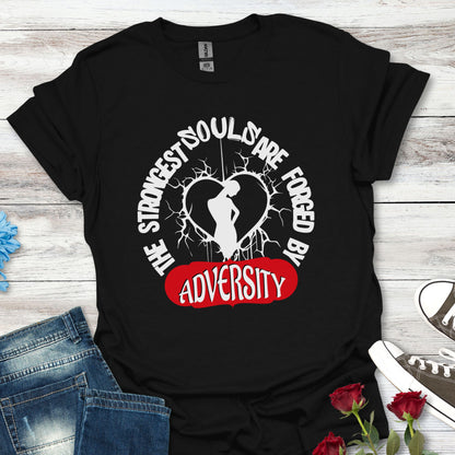 Forged by Adversity - Strength and Resilience Graphic (RW) Tee
